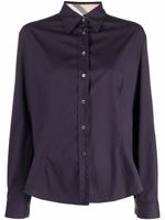 Burberry Pre-Owned chemise à manches longues (années 2000) - Violet