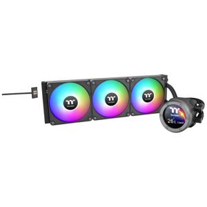 Thermaltake CL-W416-PL14SW-A koelsysteem voor computers Computer behuizing, Processor Alles-in-één vloeistofkoeler 14 cm Zwart 1 stuk(s)