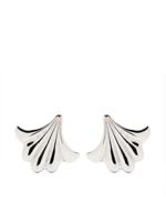 Rabanne Oorclips met geometrisch design - Zilver