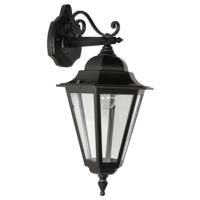 Franssen Muurlamp klassiek Teccia Down 33cm donker groen 181-40 - thumbnail