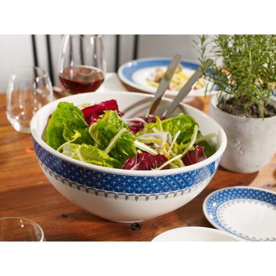 Villeroy & Boch Casale Blu Saladeschaal 4 l Rechthoek Porselein Beige, Blauw 1 stuk(s) Villeroy & Boch Casale Blu Saladeschaal 4 l Rechthoek Porselein Beige, Blauw 1 stuk(s)