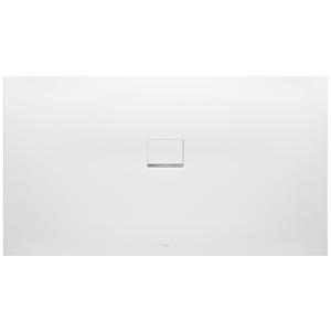 Villeroy & Boch Squaro Infinity kunststof douchebak quaryl rechthoekig 180x100x4cm mat wit UDQ1810SQI2V-RW