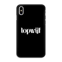 Topwijf Zwart: iPhone X Tough Case - thumbnail