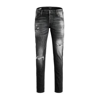 JACK & JONES JEANS INTELLIGENCE slim fit jeans Glenn Fox zwart JACK & JONES JEANS INTELLIGENCE slim fit jeans Glenn Fox zwart