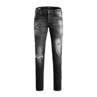 JACK & JONES JEANS INTELLIGENCE slim fit jeans Glenn Fox zwart
