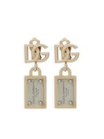 Dolce & Gabbana boucles d'oreilles pendantes à logo - thumbnail