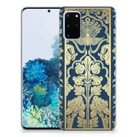 Samsung Galaxy S20 Plus TPU Case Beige Flowers - thumbnail