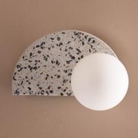 Nohr Wandlamp Indria Terrazzo - Wit