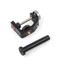 Walimex pro KX-20 Statief klem - klemstatief, flitsklem, aluminium, met uittrekbare middenkolom 12,5-20 cm, voor camera, ledverlichting, houder voor statief, buis, plaat, tafel