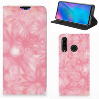 Huawei P30 Lite New Edition Smart Cover Spring Flowers