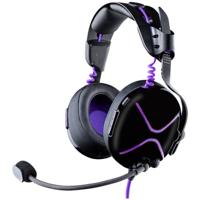 Victrix Pro AF bekabeld Professional Esports Gaming Headset met Cooling: PlayStation PS4, PS5, PC - zwart / paars