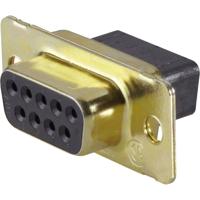 TE Connectivity AMPLIMITE HD-20 (HDP-20) 1658643-1 D-sub female connector 180 ° Aantal polen: 9 1 stuk(s)