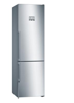 Bosch Serie 6 KGN39AIEQ koel-vriescombinatie Vrijstaand 366 l Roestvrijstaal