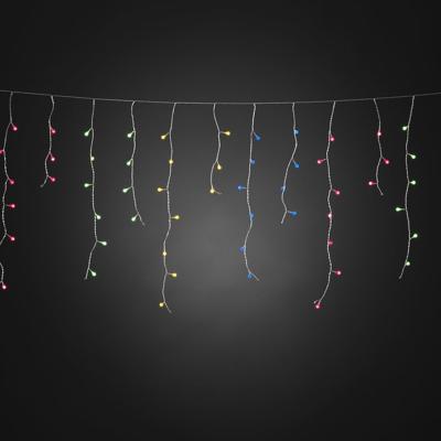 Konstsmide Lichtgordijn ijsregen Buiten 24 V 400 LED Meerkleurig