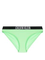 Calvin Klein bas de bikini à bande logo - Vert - thumbnail