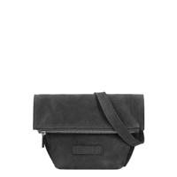 Shabbies Crossbody S Nubuck Leather black  Damestas