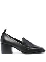 Aeyde mocassins Anka 55 mm en cuir - Noir