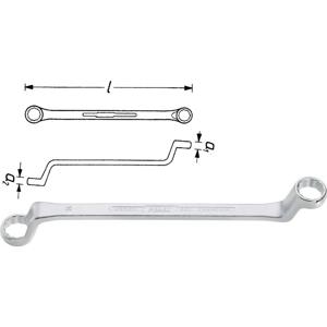 Hazet HAZET 630-21X22 Dubbele ringsleutel 21 - 22 mm DIN 838, DIN ISO 10104