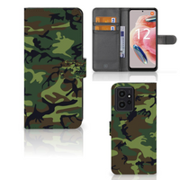 Xiaomi Redmi Note 12 4G Telefoon Hoesje Army Dark