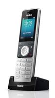 Yealink W56H Draadloze HD DECT Uitbreiding Handset voor Draadloze VoIP Telefoon en Apparaat, Zwart/Grijs