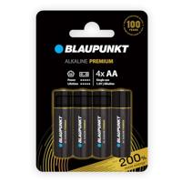 BLAUPUNKT AA PREMIUM alkalinebatterijen, verpakking van 4, voor gamecontrollers en speelgoed, LR6BPR/4CP