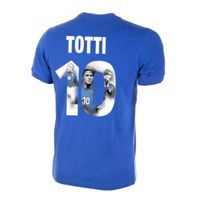 Italië retro voetbalshirt 1970's + Totti 10 (Photo Style) - thumbnail