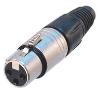 Neutrik Ntr-nc3 fx 3 Pins Xlr Socket - thumbnail