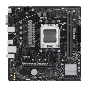 Asus PRIME A620M-K Moederbord Socket AMD AM5 Vormfactor Micro-ATX Moederbord chipset AMD® A620