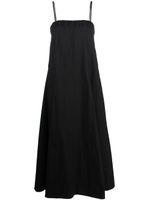 Dorothee Schumacher robe longue à fronces - Noir