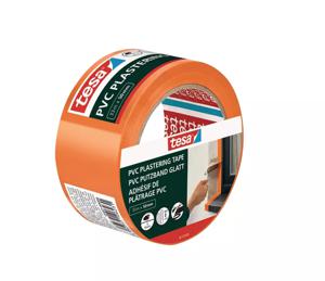 TESA 55487-00000-01 maskeertape 33 m Maskeertape voor algemeen gebruik Geschikt voor gebruik binnen Geschikt voor buitengebruik PVC Oranje