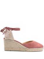 Castañer espadrilles compensées Carina 60 - Rose