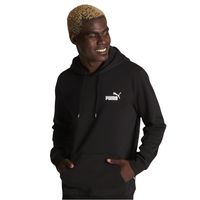 PUMA Essentials Small Logo Hoodie Zwart Wit