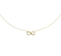 TFT Collier Geelgoud Infinity Zirkonia 0,8 mm x 40+4 cm