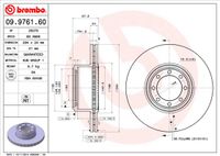 Remschijf BREMBO, Remschijftype: Binnen geventileerd, u.a. für Iveco - thumbnail