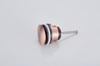 Afvoerplug SaniClear Copper | 5/4" | Click waste | Messing | Rond | Geborsteld koper - thumbnail