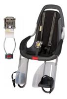 Qibbel achterzitje To Go New York Q107 mesh zwart/grijs