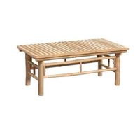 Loungetafel Tarifa bamboe - naturel - 90x50x35 cm - Leen Bakker