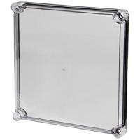 Fibox Cover, PC Transparent 3720096 Universele behuizing 280 x 280 x 30 Polycarbonaat Grijs-wit (RAL 7035) 1 stuk(s) - thumbnail