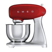 Smeg SMF02RDEU mixer Staande mixer Rood, Zilver 800 W