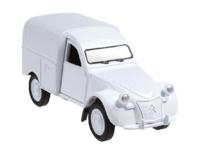 Welly busje Citroen 2CV Fourgonnette 12 cm die cast wit