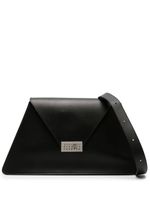 MM6 Maison Margiela sac porté épaule Numeric en cuir - Noir