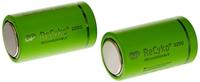 GP 220DHCC2 HR20 Mono D standaard accu nikkel-metaalhydride 61,5 x 34,2 (HxØ/mm) 1,2 V 2200 mAh in blister