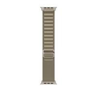 Apple Watch Band - Alpine Loop - 49 mm - Olijf - Large