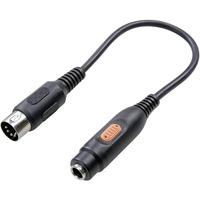 SpeaKa Professional SP-7870312 DIN-aansluiting/jack audio-adapter [1x DIN-stekker 5-polige - 1x jack 6,35 mm] S