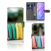 Samsung Galaxy S20 Plus Book Cover Macarons - thumbnail