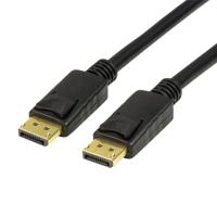 LogiLink CV0121 DisplayPort kabel 3 m Zwart