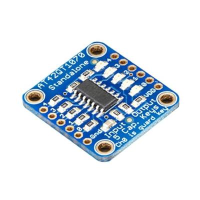 Adafruit Standalone 5-Pad Capacitieve Touch Sensor Breakout - AT42QT1070 [ADA1362]