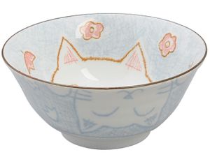 Blauwe Kom - Kawaii Cat - 15.3 x 3cm 500ml