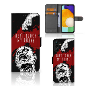 Samsung Galaxy A04s | Samsung Galaxy A13 5G Portemonnee Hoesje Zombie Blood