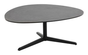 Bendt Salontafel Serena Keramiek, 100 x 95cm - Zwart - Organisch